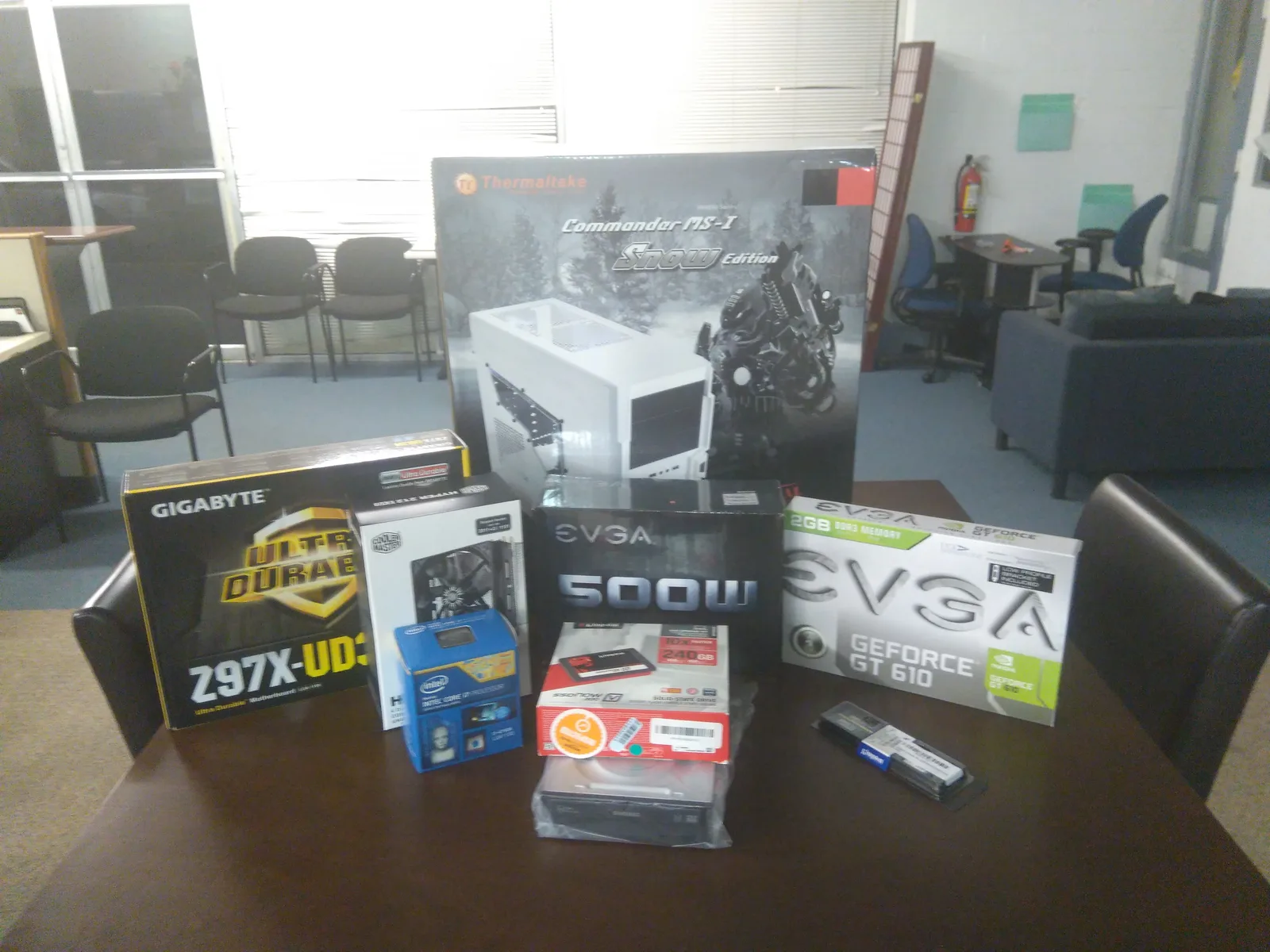 Computer hardware and upgrade parts at SUZU PC and Web in Atlanta, GA