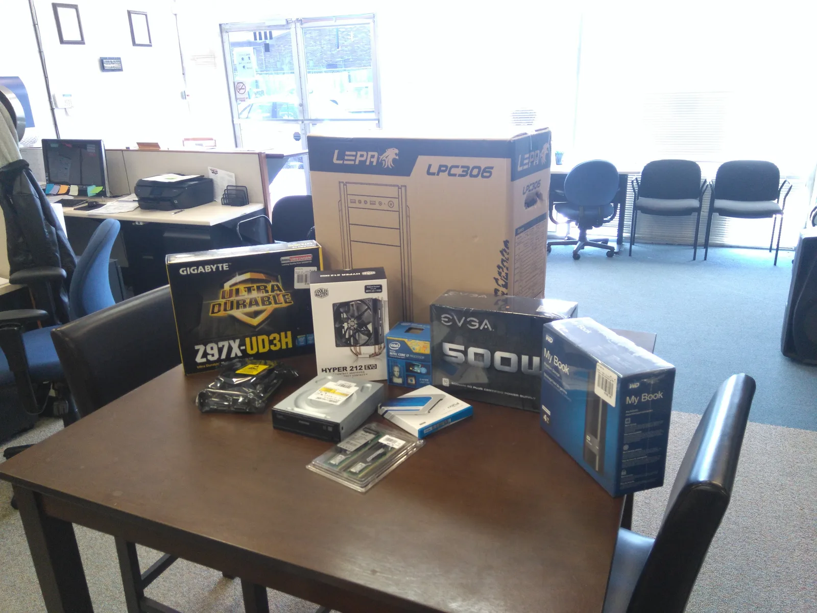 Inside the SUZU PC and Web computer repair shop in Atlanta, GA