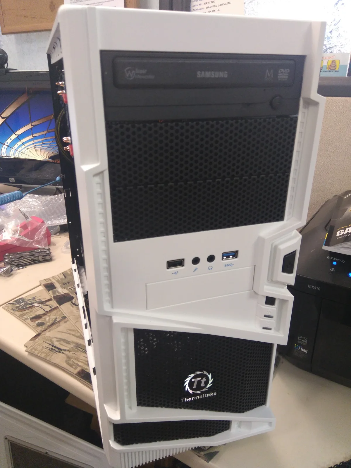 Custom desktop PC tower built at SUZU PC and Web in Atlanta, GA